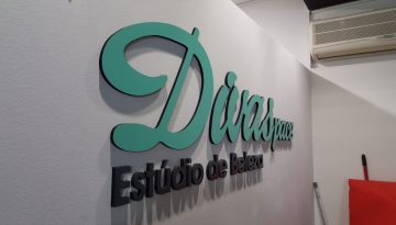 letras em MDF lacadas